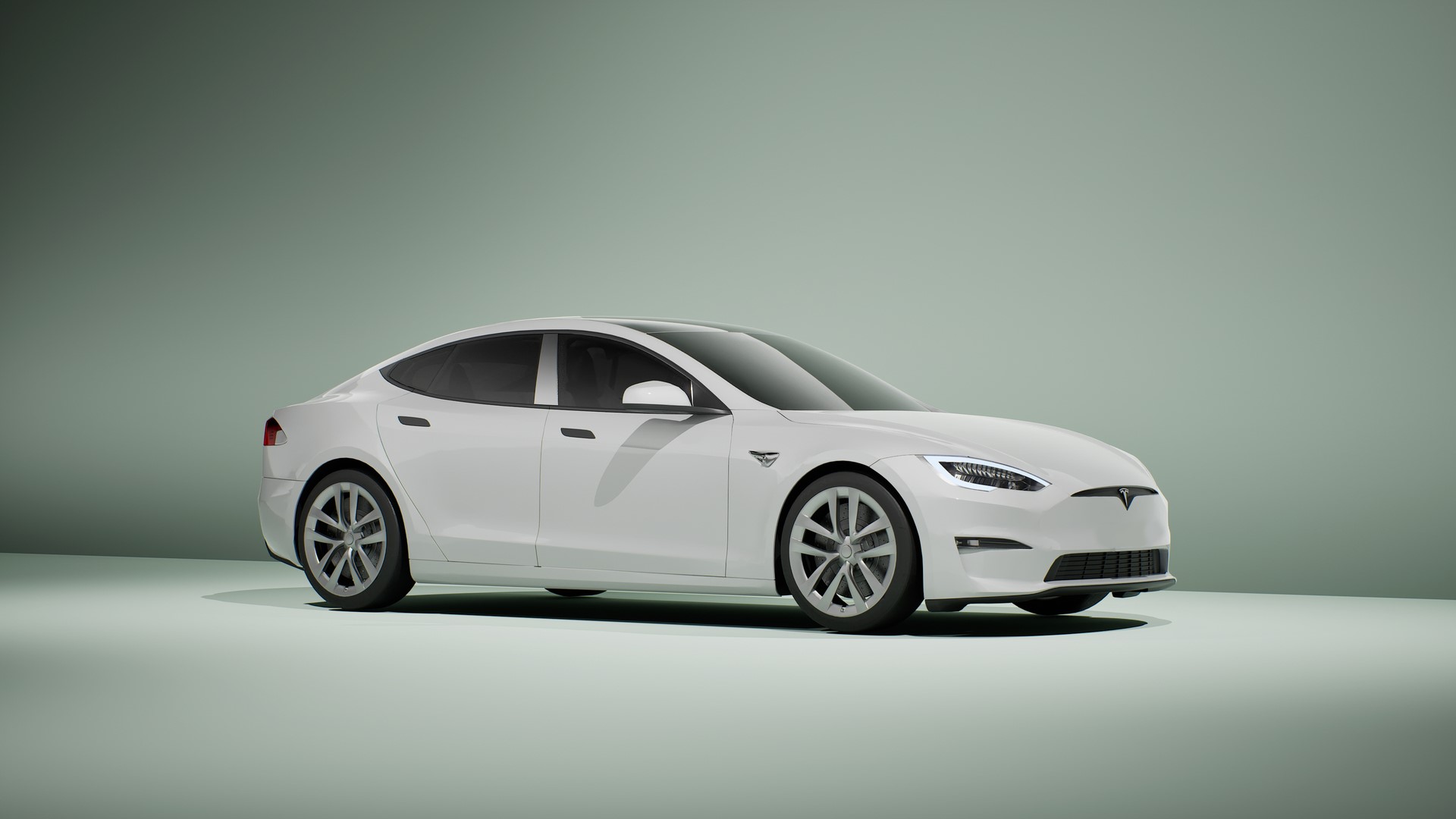 Eco · Tesla Model S, 4 Plätze, 2 Gepäckstücke