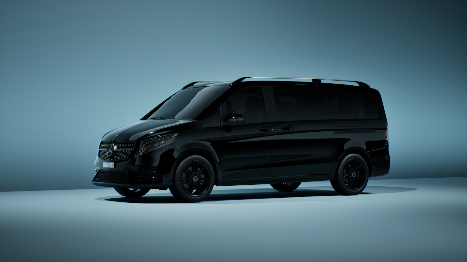 Limousine · V-Klasse, 6 Plätze, 5 Gepäckstücke